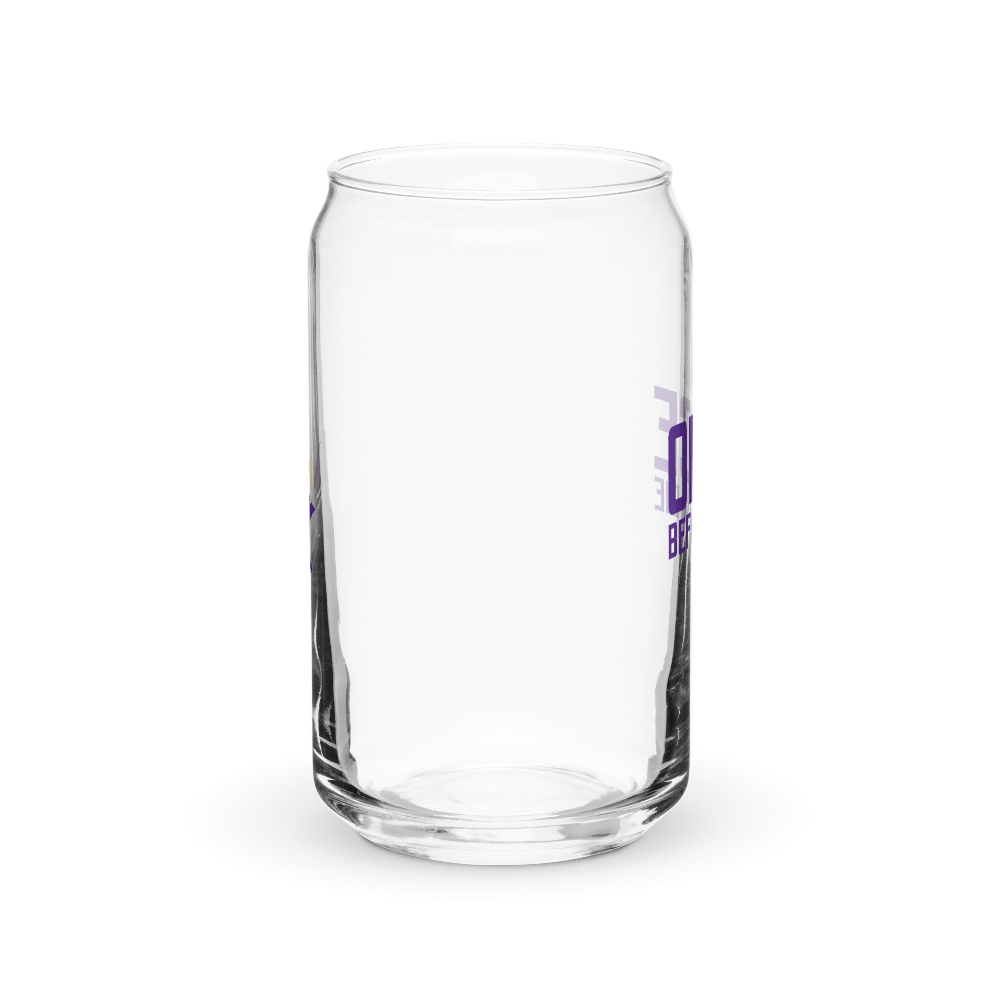 Once Before I Die Minnesota Vikings Fan Can-Shaped Glass