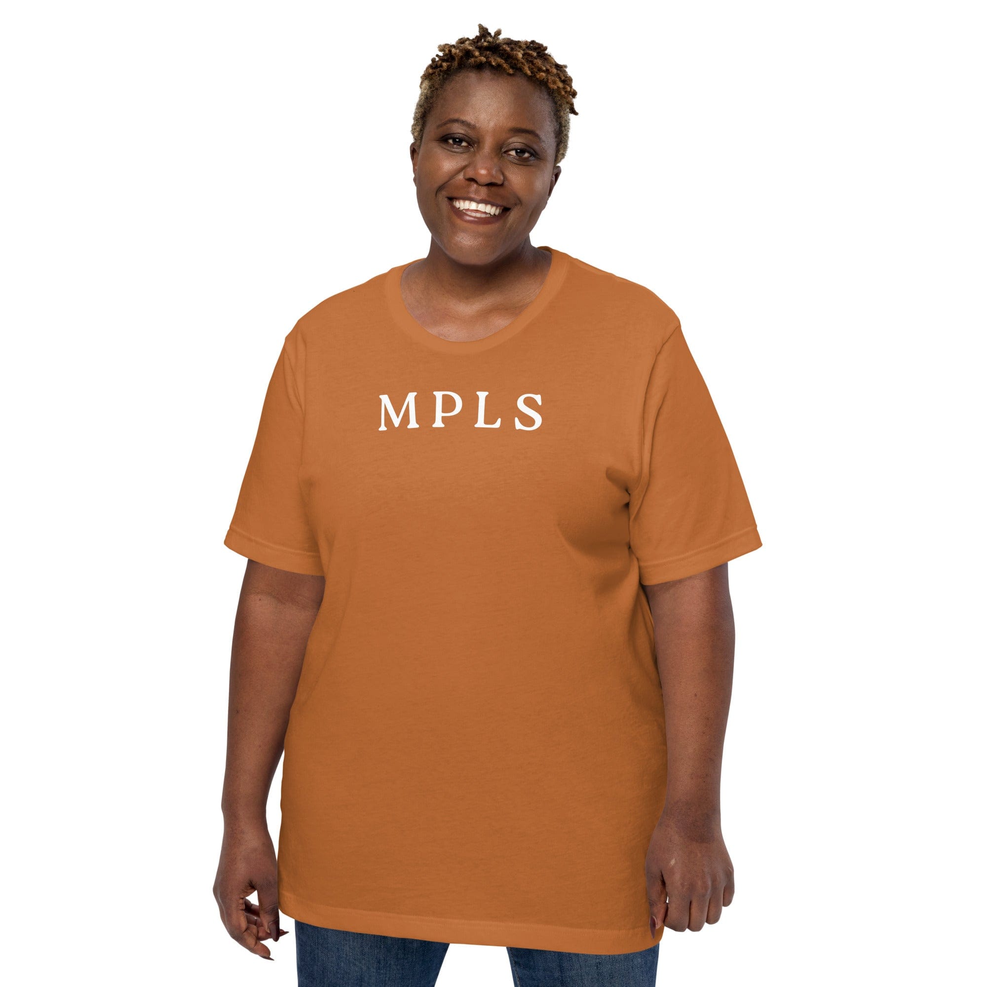 Minneapolis (MPLS) Men's/Unisex T-Shirt ThatMNLife T-Shirt Toast / XS Minnesota Custom T-Shirts and Gifts
