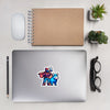 Paul Bunyan Babe the Blue Ox Decal Laptop Stickers | Minnesota Bubble-Free Vinyl Stickers | Funny Minnesota Vinyl Decal ThatMNLife 4″×4″ Minnesota Custom T-Shirts and Gifts