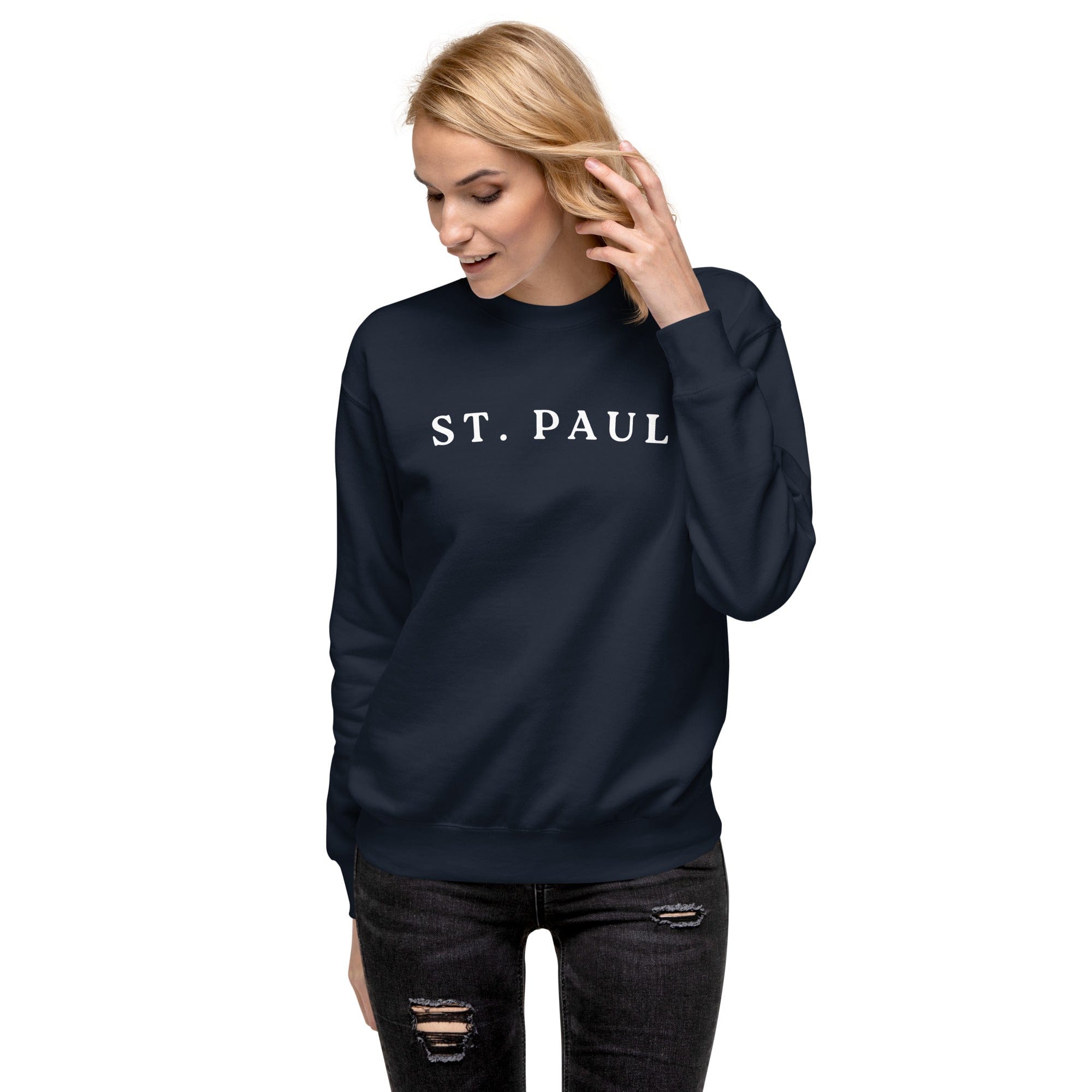 Pigs Eye - St. Paul Before it Was Cool Unisex Premium Sweatshirt ThatMNLife Sweatshirt Minnesota Custom T-Shirts and Gifts