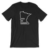 Beer on Sundays Men's/Unisex T-Shirt ThatMNLife T-Shirt Black / S Minnesota Custom T-Shirts and Gifts