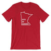 Beer on Sundays Men's/Unisex T-Shirt ThatMNLife T-Shirt Red / S Minnesota Custom T-Shirts and Gifts