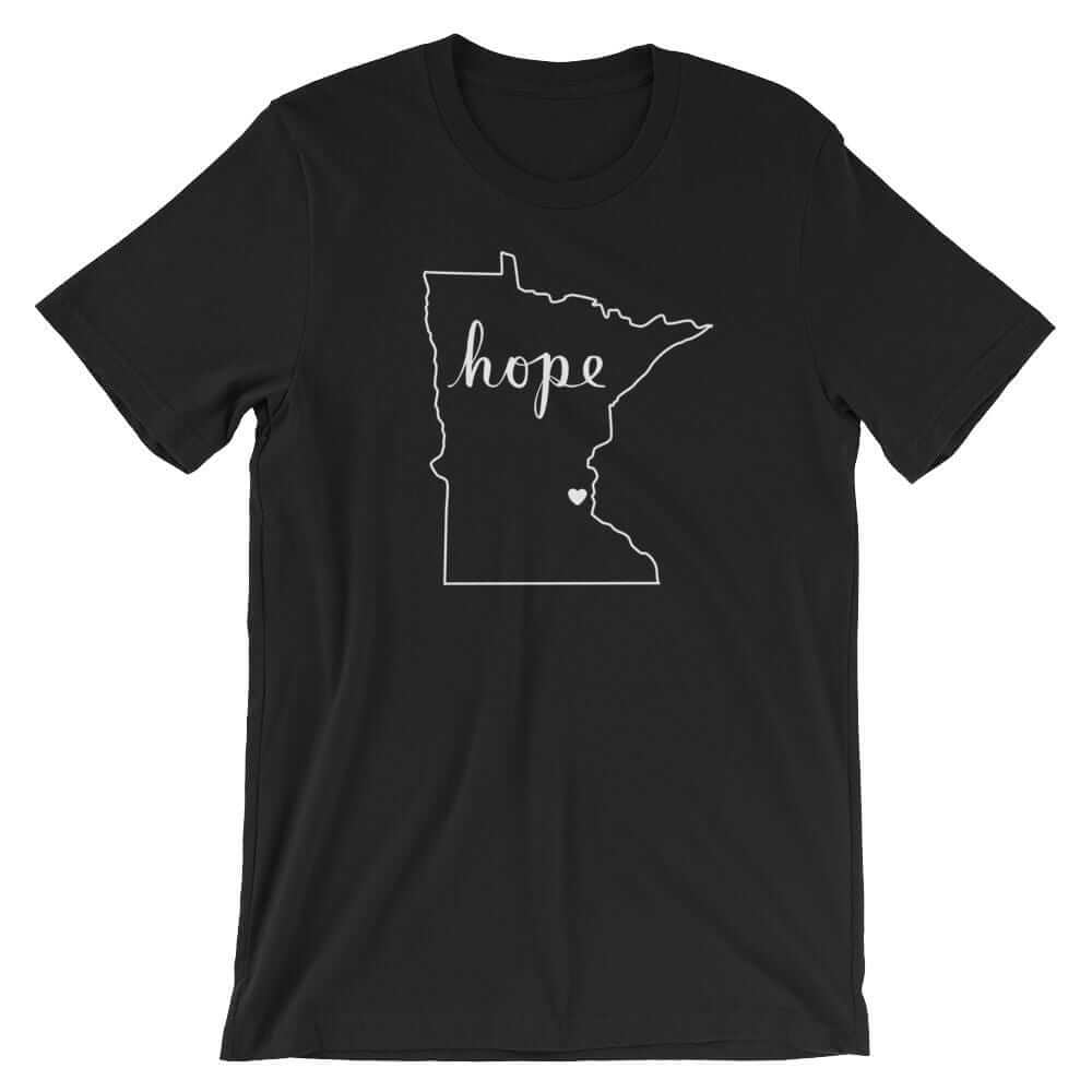 Conners Clinic - Hope for Cancer in MN Men's/Unisex T-Shirt ThatMNLife T-Shirt Black / S Minnesota Custom T-Shirts and Gifts