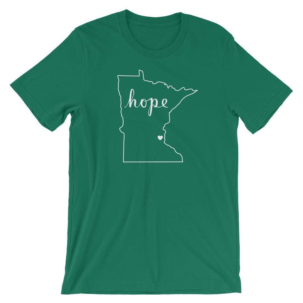 Conners Clinic - Hope for Cancer in MN Men's/Unisex T-Shirt ThatMNLife T-Shirt Kelly / S Minnesota Custom T-Shirts and Gifts