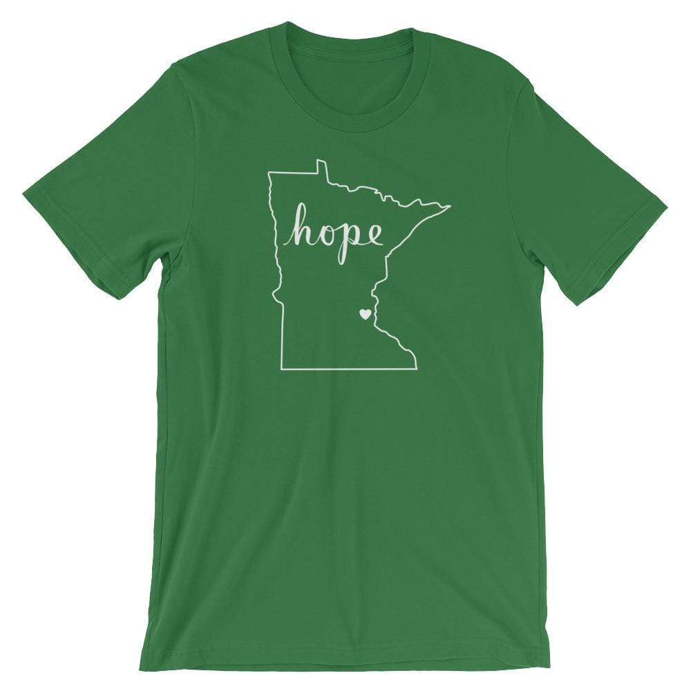 Conners Clinic - Hope for Cancer in MN Men's/Unisex T-Shirt ThatMNLife T-Shirt Leaf / S Minnesota Custom T-Shirts and Gifts