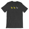 Load image into Gallery viewer, Duck Duck Grey Duck Men&#39;s/Unisex T-Shirt ThatMNLife T-Shirt Dark Grey Heather / S Minnesota Custom T-Shirts and Gifts
