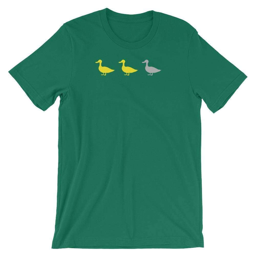 Duck Duck Grey Duck Men's/Unisex T-Shirt ThatMNLife T-Shirt Kelly / S Minnesota Custom T-Shirts and Gifts