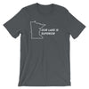 Duluth Our Lake is Superior Men's/Unisex T-Shirt ThatMNLife T-Shirt Asphalt / S Minnesota Custom T-Shirts and Gifts
