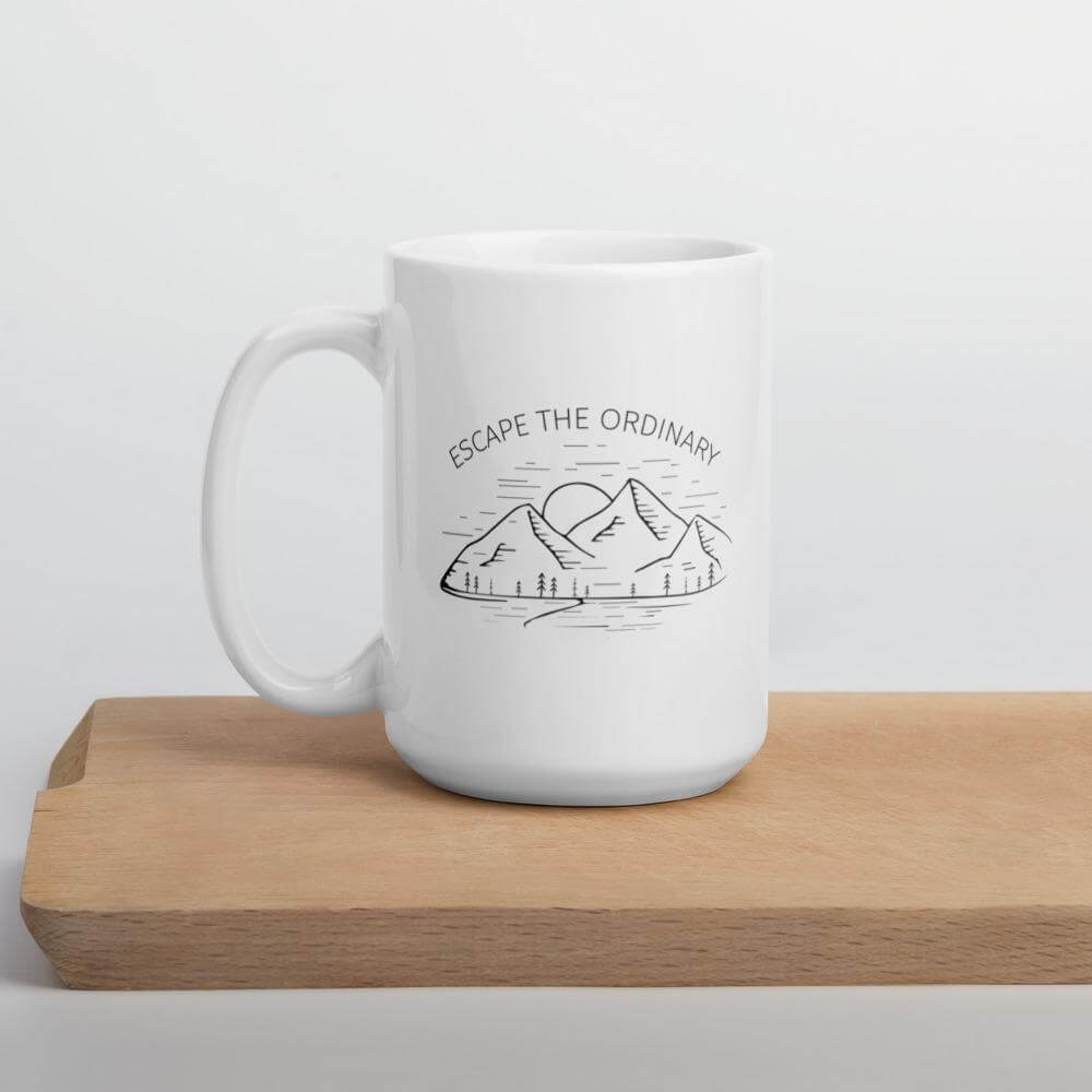 Escape the Ordinary Minnesota Coffee Mug ThatMNLife Coffee Mug 15oz Minnesota Custom T-Shirts and Gifts
