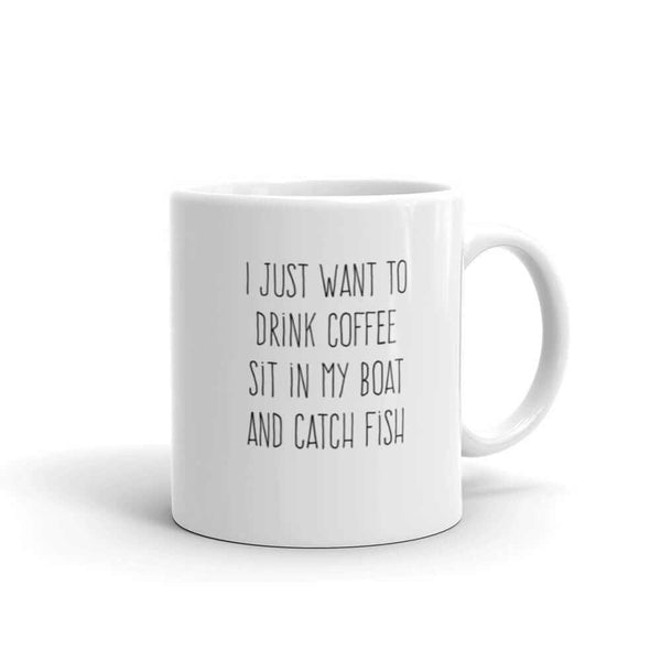 Fish Mug, Personalized Fish Coffee Cup, Fish Present, Fish Gift