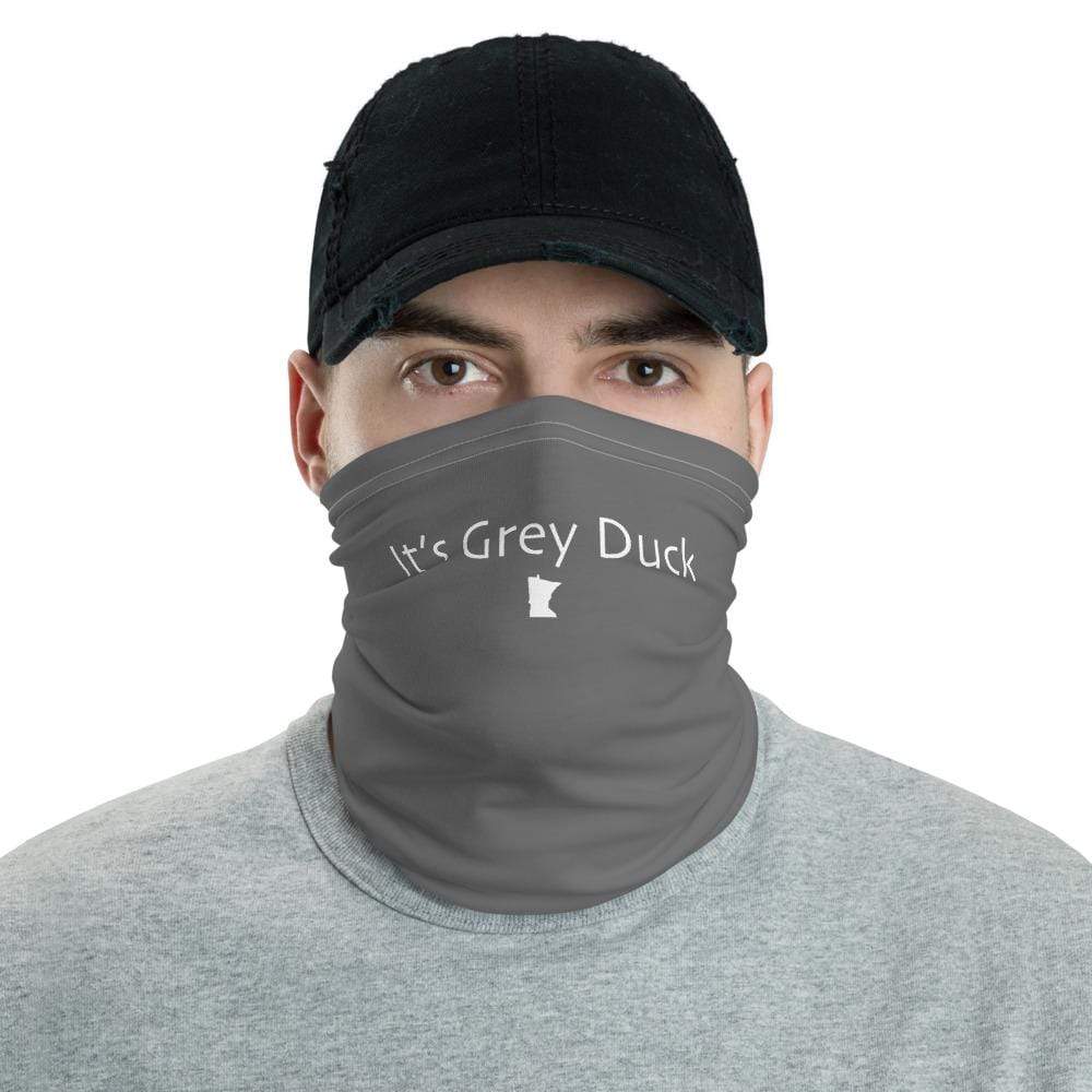 It's Grey Duck Neck Gaiter/Face Mask/Bandana ThatMNLife Headwear Minnesota Custom T-Shirts and Gifts