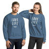 Lake Life in Minnesota | Up North MN Clothing Unisex Sweatshirt ThatMNLife Hoodie Indigo Blue / S Minnesota Custom T-Shirts and Gifts