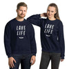 Load image into Gallery viewer, Lake Life in Minnesota | Up North MN Clothing Unisex Sweatshirt ThatMNLife Hoodie Navy / S Minnesota Custom T-Shirts and Gifts