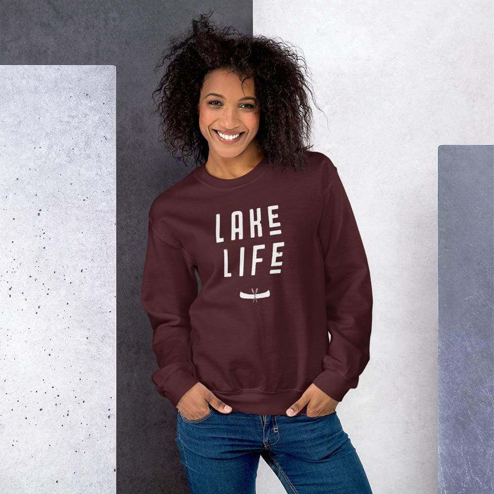Lake Life in Minnesota | Up North MN Clothing Unisex Sweatshirt ThatMNLife Hoodie Minnesota Custom T-Shirts and Gifts