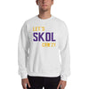 Let's Skol Crazy Minnesota Vikings Fan Sweatshirt ThatMNLife Sweatshirt White / S Minnesota Custom T-Shirts and Gifts