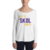 Let's Skol Crazy Women's Long Sleeve T-Shirt ThatMNLife Long Sleeve White / S Minnesota Custom T-Shirts and Gifts