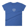 Love Minnesota - Heart MN Women's T-Shirt ThatMNLife T-Shirt Royal Blue / S Minnesota Custom T-Shirts and Gifts