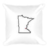 Love That Minnesota Life Square Pillow ThatMNLife Pillow Minnesota Custom T-Shirts and Gifts