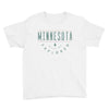 Minnesota Must Be Explored - Outdoors Youth T-Shirt ThatMNLife T-Shirt White / S Minnesota Custom T-Shirts and Gifts