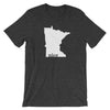 Minnesota Nice - Men's/Unisex T-Shirt ThatMNLife T-Shirt Dark Grey Heather / S Minnesota Custom T-Shirts and Gifts