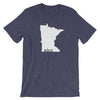 Minnesota Nice - Men's/Unisex T-Shirt ThatMNLife T-Shirt Heather Midnight Nav / S Minnesota Custom T-Shirts and Gifts
