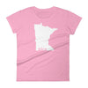 Minnesota Nice - Women's T-Shirt ThatMNLife T-Shirt CharityPink / S Minnesota Custom T-Shirts and Gifts