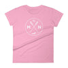 Minnesota Seal - MN, Est 1858, Loon, Oars Women's T Shirt ThatMNLife T-Shirt CharityPink / S Minnesota Custom T-Shirts and Gifts