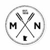 Minnesota Seal | MN, Est 1858, Oars Vinyl Laptop Sticker ThatMNLife Laptop Stickers Minnesota Custom T-Shirts and Gifts