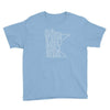 Load image into Gallery viewer, Minnesota State Kids/Youth T-Shirt ThatMNLife T-Shirt Light Blue / XS Minnesota Custom T-Shirts and Gifts