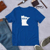 Load image into Gallery viewer, Nice Minnesota Up North Unisex T-Shirt ThatMNLife T-Shirt True Royal / S Minnesota Custom T-Shirts and Gifts