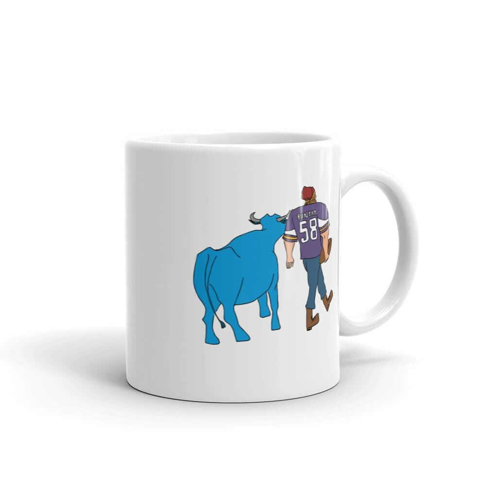 Paul Bunyan/Babe Blue Ox Vikings Fan - Coffee Mug ThatMNLife Coffee Mug 11 Minnesota Custom T-Shirts and Gifts