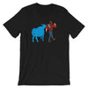 Paul Bunyan/Babe the Blue Ox Men's/Unisex T-Shirt ThatMNLife T-Shirt Black / S Minnesota Custom T-Shirts and Gifts