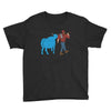 Paul Bunyan/Babe the Blue Ox Youth T-Shirt ThatMNLife T-Shirt Black / XS Minnesota Custom T-Shirts and Gifts