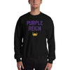 Purple Reign Minnesota Vikings Fan Sweatshirt ThatMNLife Long Sleeve Black / S Minnesota Custom T-Shirts and Gifts