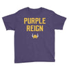 Purple Reign - Minnesota Vikings Fan Youth T-Shirt ThatMNLife T-Shirt Purple / XS Minnesota Custom T-Shirts and Gifts