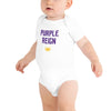 Load image into Gallery viewer, Purple Reign Minnesota Vikings Football Fan Skol Toddler Baby Short Sleeve Onesie ThatMNLife White / 3-6m Minnesota Custom T-Shirts and Gifts
