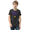 Purple Reign Minnesota Vikings Football Fan Skol Youth Short Sleeve T-Shirt ThatMNLife Dark Grey Heather / S Minnesota Custom T-Shirts and Gifts