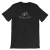 Load image into Gallery viewer, Spoke Folk - Minnesota Road Bike, Mountain, Cyclist Men&#39;s/Unisex T-Shirt ThatMNLife T-Shirt Black / S Minnesota Custom T-Shirts and Gifts