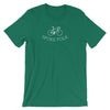 Load image into Gallery viewer, Spoke Folk - Minnesota Road Bike, Mountain, Cyclist Men&#39;s/Unisex T-Shirt ThatMNLife T-Shirt Kelly / S Minnesota Custom T-Shirts and Gifts