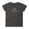 Load image into Gallery viewer, Spoke Folk - Minnesota Road Bike, Mountain, Cyclist Women&#39;s T-Shirt ThatMNLife T-Shirt Smoke / S Minnesota Custom T-Shirts and Gifts
